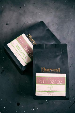 Kawa Tu i Teraz ziarnista 250g