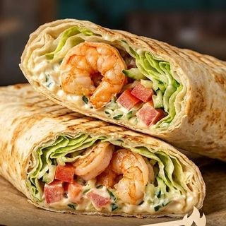 Шаурма з креветкою