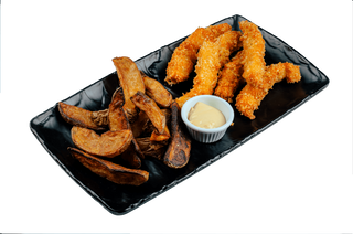 Пилешки пръчици с пармезан (300г)