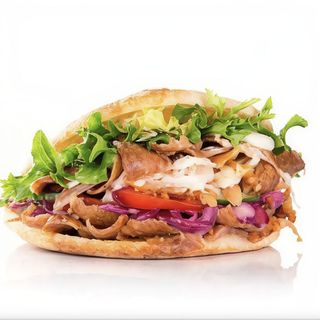 Pita Doble Centro De Patata Frita (XXL)