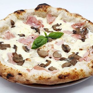 Bianca,cotto e funghi Senza Glutine