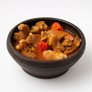 Kédjénou D'agouti + Accompagnement