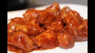 Ración de magra con tomate