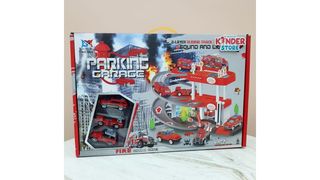 Пожарный паркинг в комплекте 3 металл машинки
