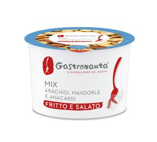 Gastronauta mix arachidi, mandorle e anacardi fritti e salati 100 g