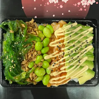 Poke de salmon