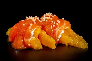 047 Involtino orange sake 2 pezzi