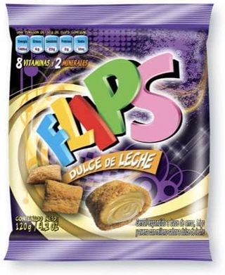 FLIPS DULCE DE LECHE  120G