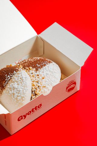 Bao al vapore con Nutella