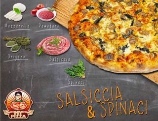 Salsiccia & spinaci