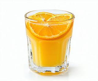 Sok pomarańczowy świeżo wyciskany