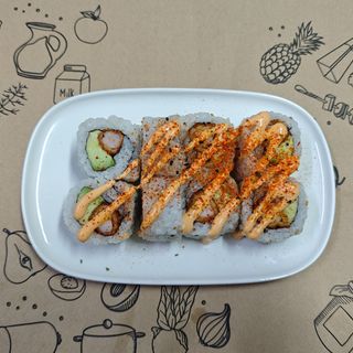 #97D Spicy Langostino Roll (8 Uds).