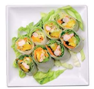 Rouleaux De Printemps Exotique Poulet