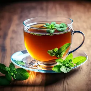 thé à la menthe