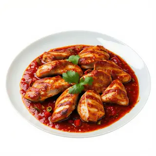 46-Pollo Con Salsa Chilli