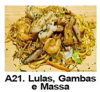 A21. Lulas, Gambas e Massa