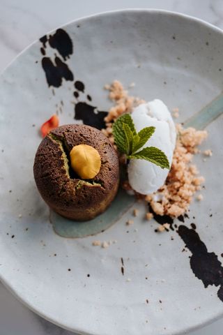 Fondant de té verde