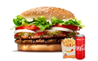 DOUBLE WHOPPER MENU/ორმაგი ვოპერ მენიუ