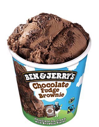 Ben & Jerry choco fudge brownie