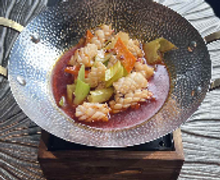 Special pot calamari