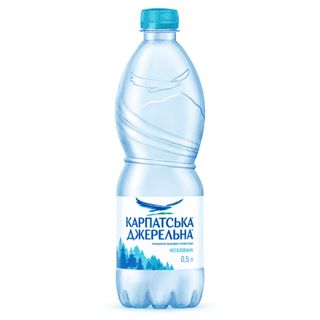 Карпатська джерельна негазована (0,5л)