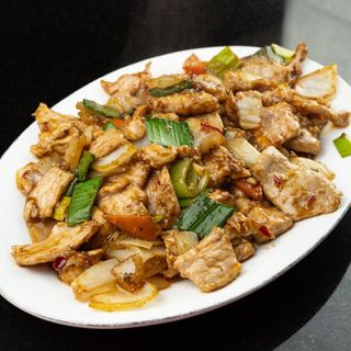 74. Cerdo Con Guindillas