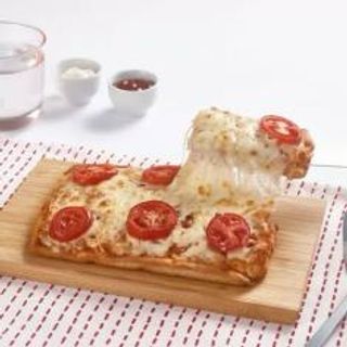 Pizza afette con Margherita