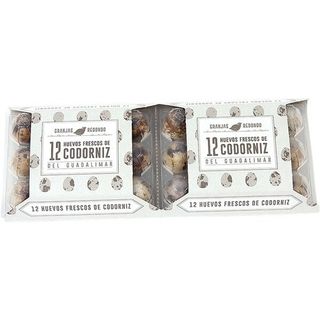 POLLERIA HUEVOS DE CODORNIZ CARTON 12 UDS