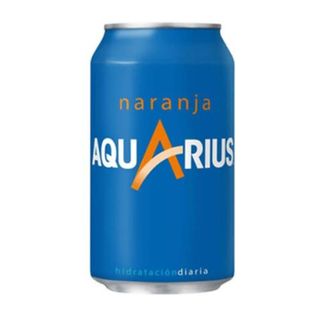 Aquarius Naranja lata.
