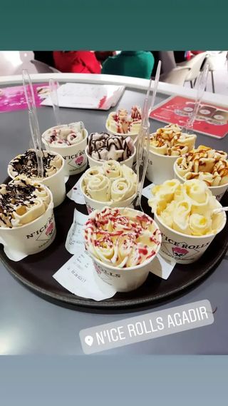 Pot Ice Rolls + 4 ingrédients + 1 Coulis