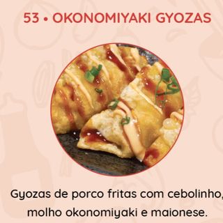 Okonomiyaki Gyozas