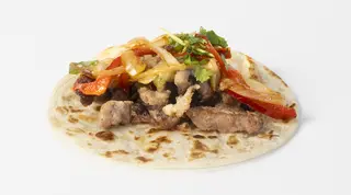 6. Taco Pollo Pastor Y Mozzarella