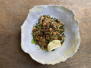 Pad Thai Con Phak Bong Y Huevo Ecológico