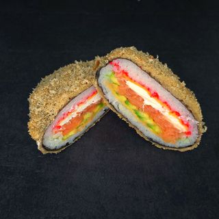 Суші бургер з лососем 