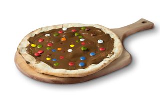 Pizza de chocolate