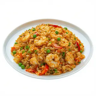 ARROZ FRITO CON GAMBAS