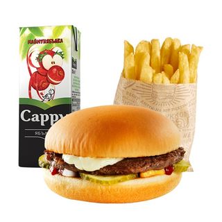 Детско меню с хамбургер или чийзбургер