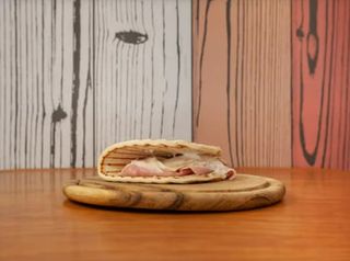 Piadina con prosciutto cotto