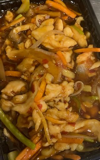 52. Пиле с три вкуса - сладко, кисело и люто (750г)