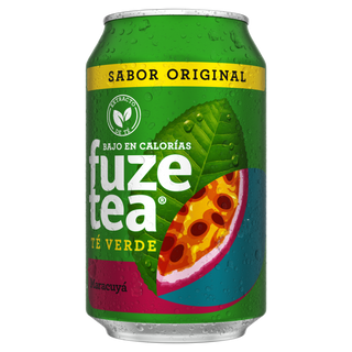 Fuze Tea té verde maracuyá lata 330 ml.