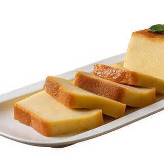 Pudín De La Casa Con Nata