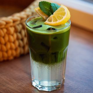 Iced Honey Lemon Matcha 400ml