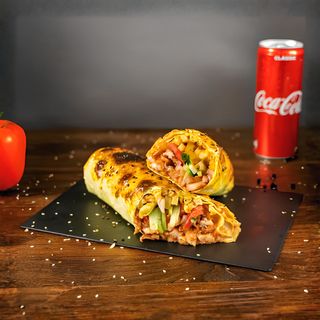 Запеченная шаурма с курицей