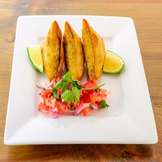 4 Beef  Samosas