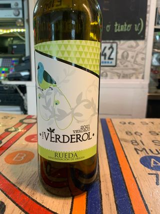 Vino blanco verdejo (75 cl.)