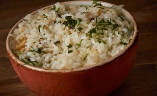 Arroz Salteado com Alho