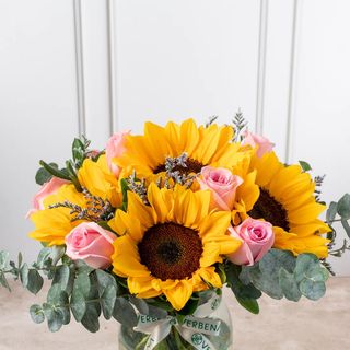 Girasol con Rosa Clarita