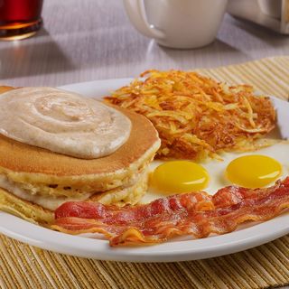 Classic pancake breakfast