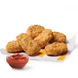 GARLIC PEPPER CHICKEN McNUGGETS 6 buc, UN SOS (107 g)