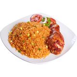 Jollof Rice and Chicken